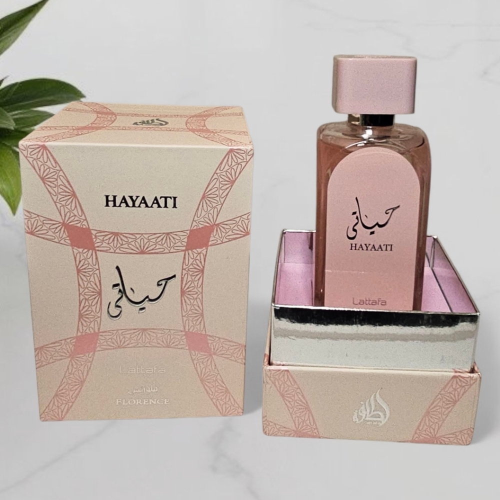 Lattafa Hayaati Florence Eau de Parfum EDP Spray Women 3.4 oz